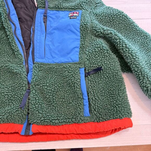 Superdry Hooded Teddy‎ Sherpa Jacket green women's 12 - Picture 4 of 12
